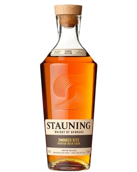 Stauning Smoked Rye Porter Beer Cask Dansk Rye Whisky 70 cl 51,4%